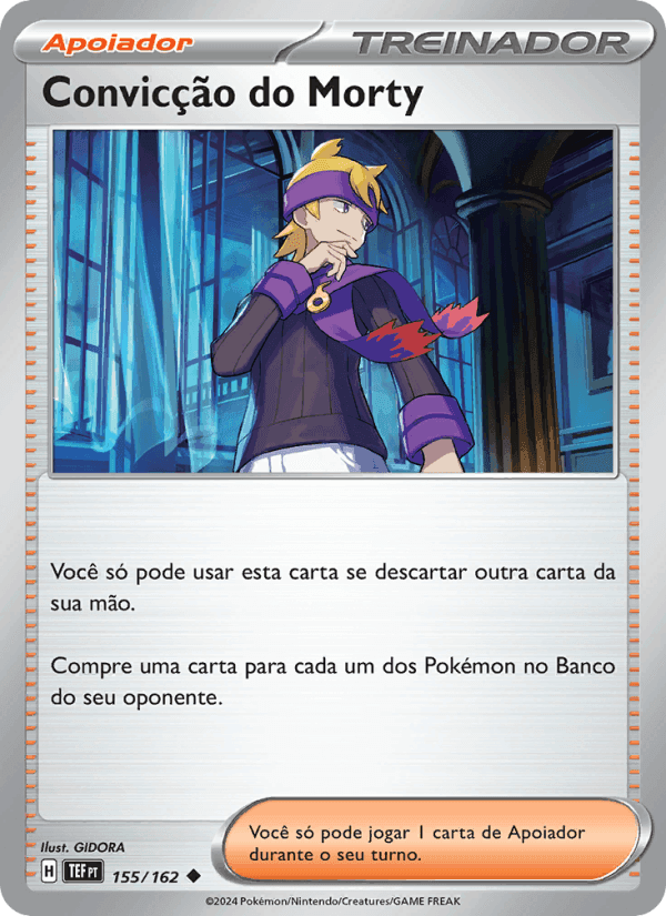Convicção do Morty, card 155 from Forças Temporais