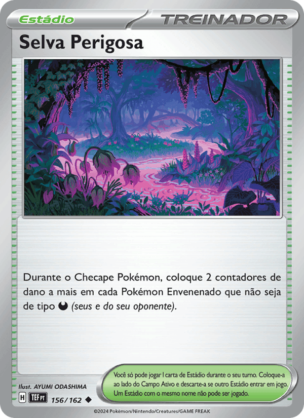 Selva Perigosa, carta 156 de Forças Temporais