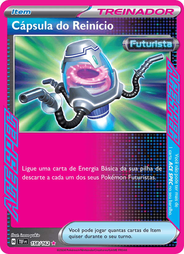 Cápsula do Reinício, carte 158 de Forças Temporais