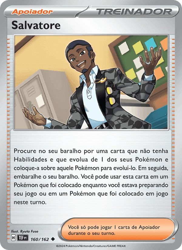 Salvatore, carta 160 de Forças Temporais