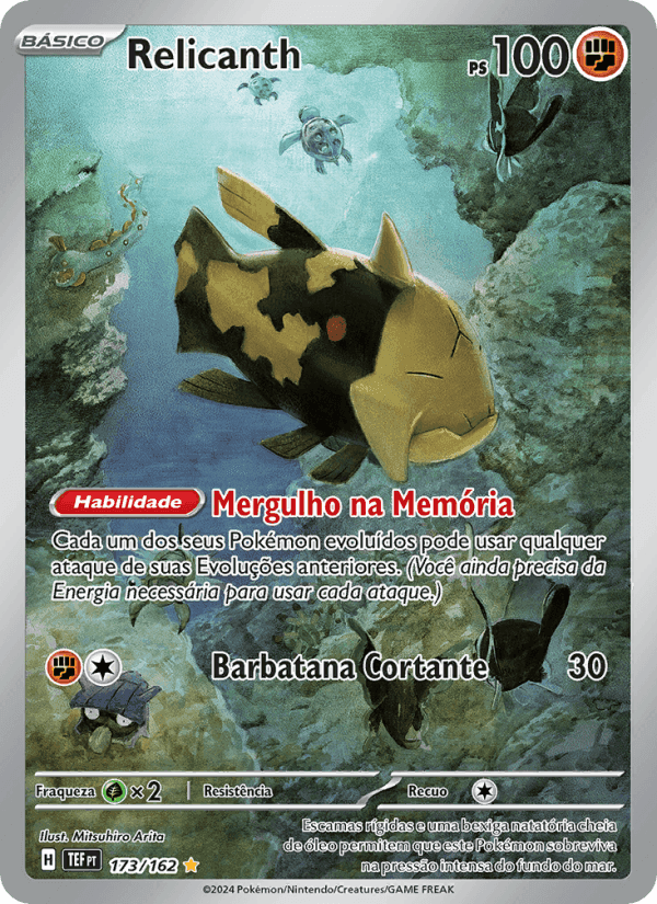 Relicanth, carta 173 de Forças Temporais