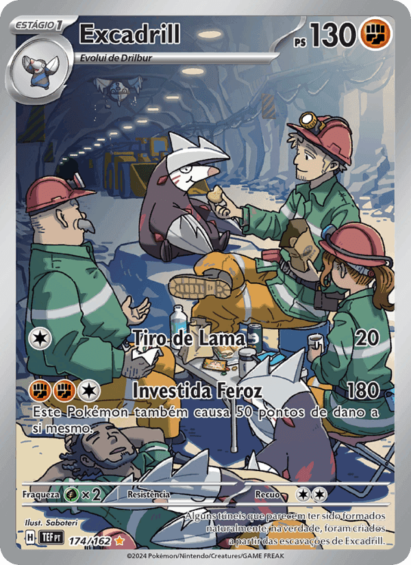 Excadrill, carta 174 de Forças Temporais