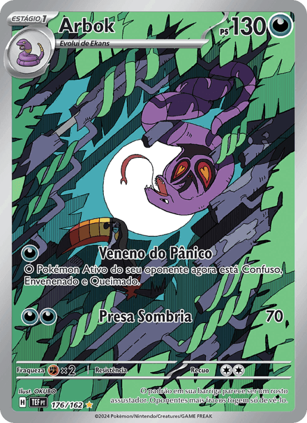 Arbok, carte 176 de Forças Temporais