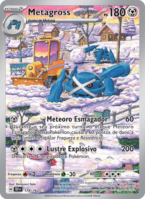 Metagross, carta 178 de Forças Temporais