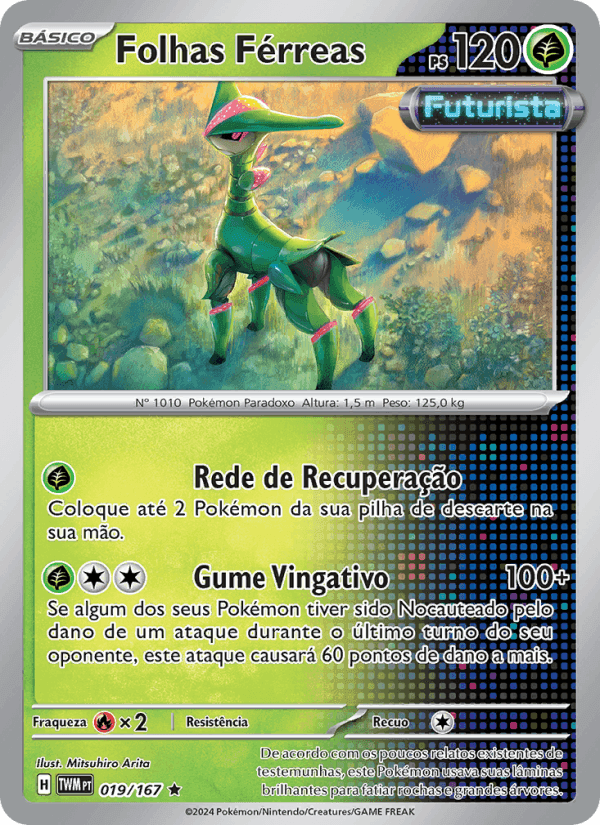 Folhas Férreas, carta 019 di Máscaras do Crepúsculo