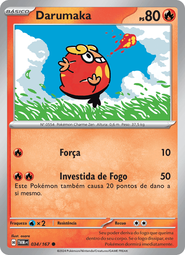 Darumaka, carta 034 de Máscaras do Crepúsculo