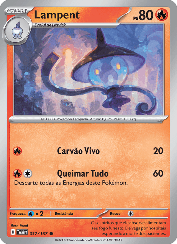 Lampent, carta 037 de Máscaras do Crepúsculo