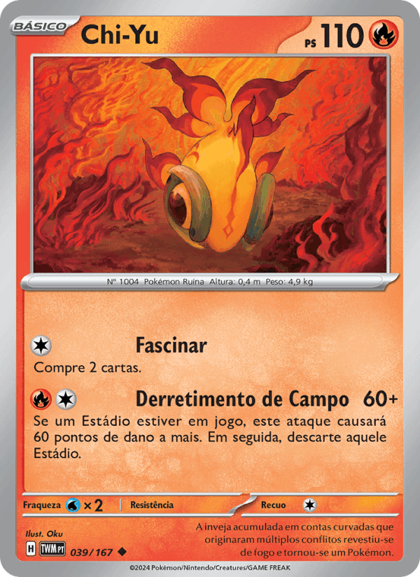 Chi-Yu, carta 039 de Máscaras do Crepúsculo