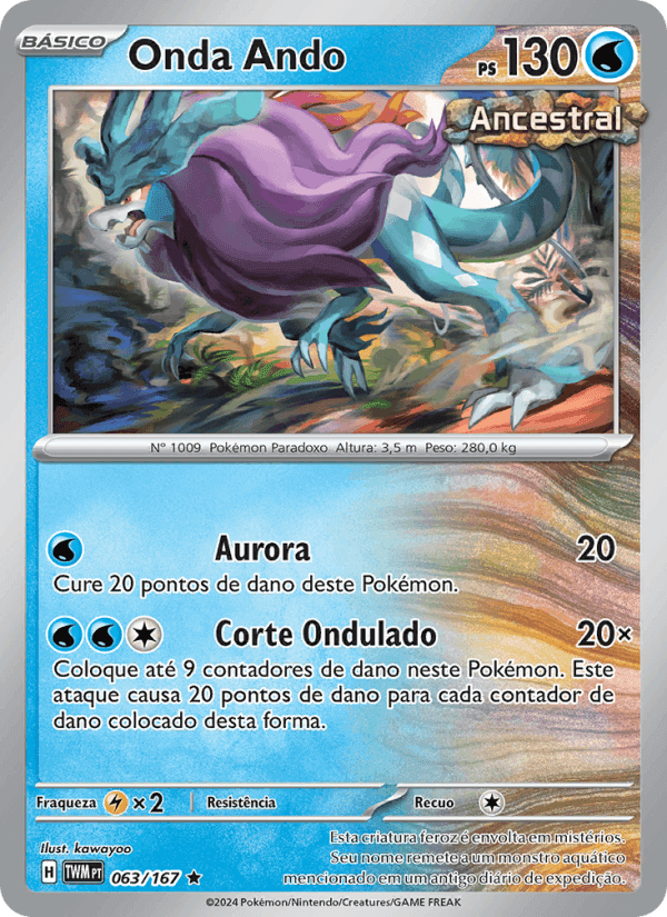 Onda Ando, carta 063 de Máscaras do Crepúsculo