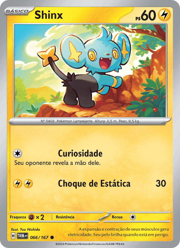 Shinx, carta 066 de Máscaras do Crepúsculo