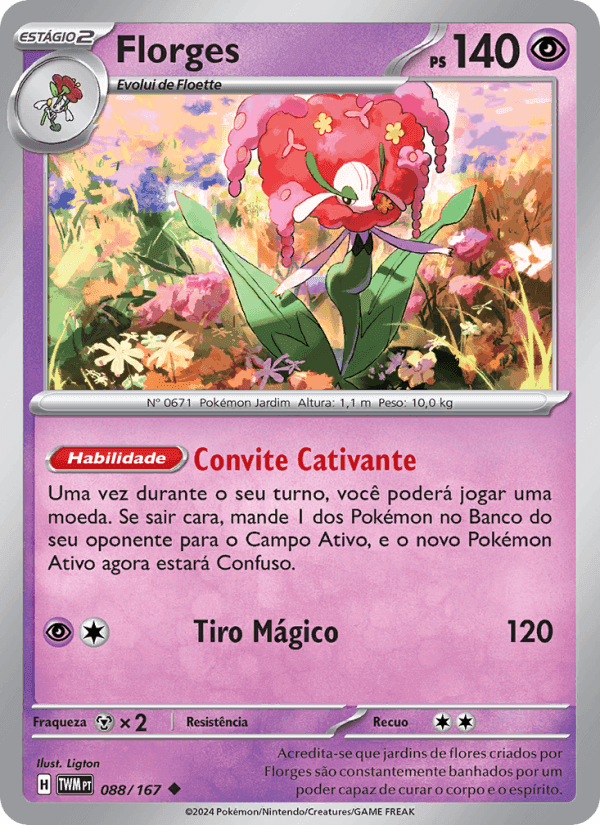 Florges, card 088 from Máscaras do Crepúsculo
