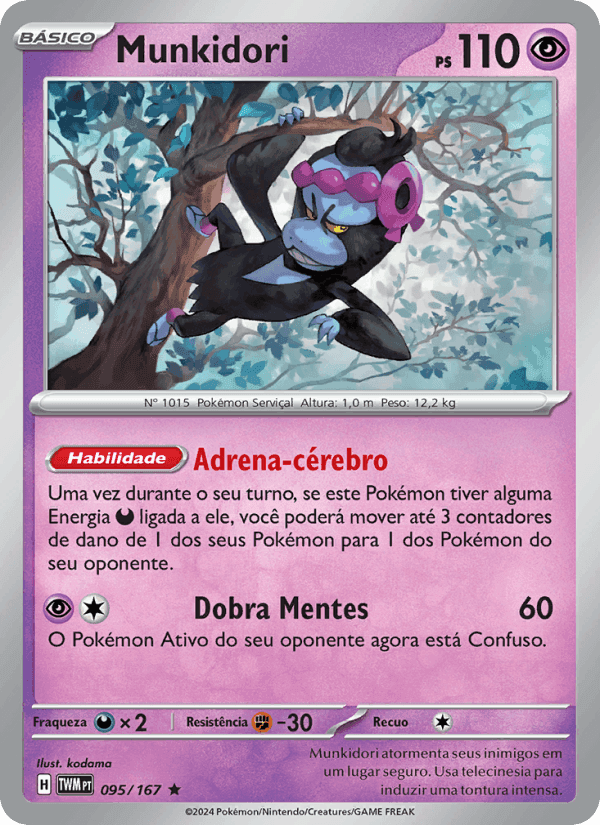 Munkidori, carta 095 de Máscaras do Crepúsculo