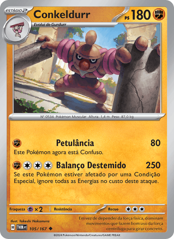 Conkeldurr, carta 105 de Máscaras do Crepúsculo