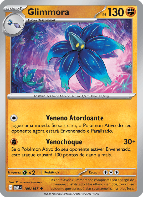 Glimmora, card 109 from Máscaras do Crepúsculo
