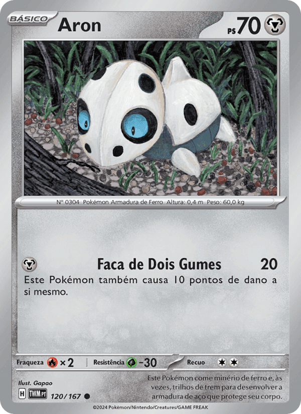 Aron, carta 120 de Máscaras do Crepúsculo