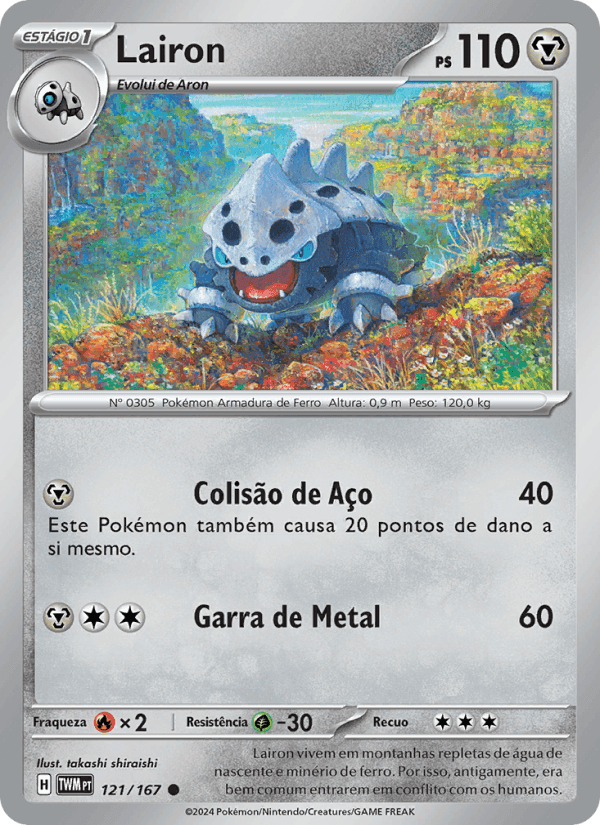 Lairon, carta 121 de Máscaras do Crepúsculo