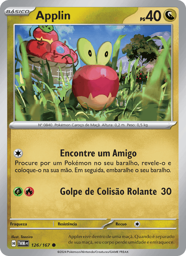 Applin, carta 126 de Máscaras do Crepúsculo