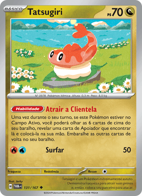Tatsugiri, card 131 from Máscaras do Crepúsculo