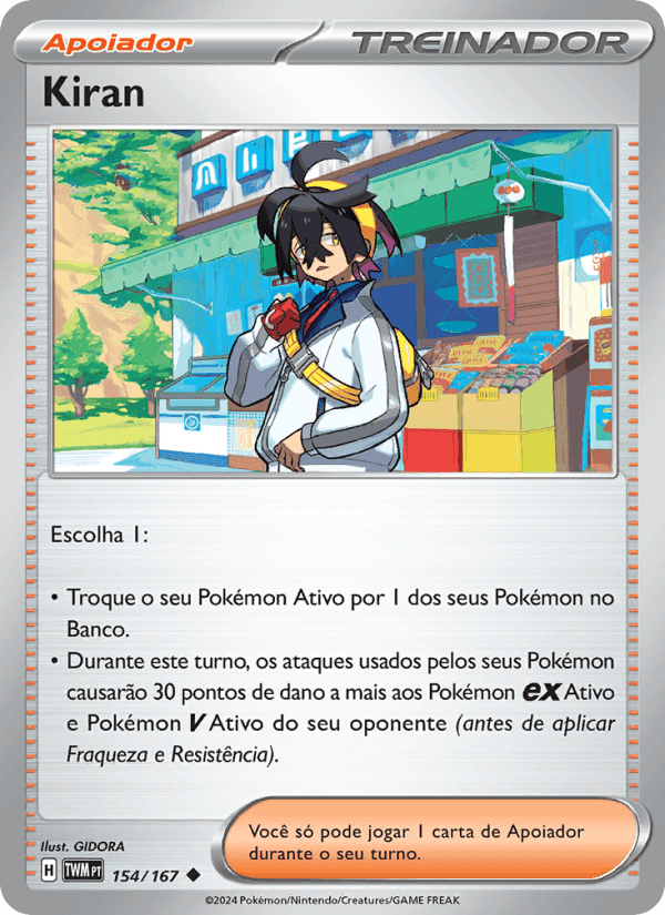 Kiran, card 154 from Máscaras do Crepúsculo