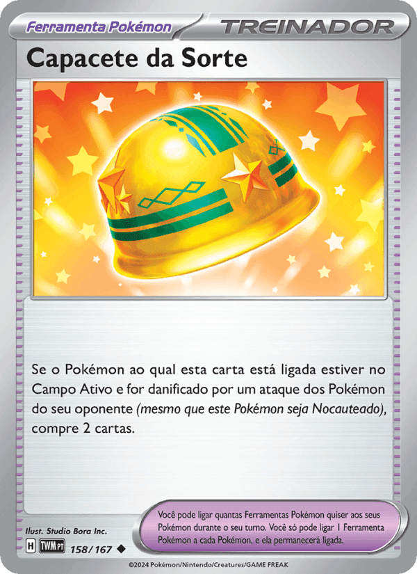 Capacete da Sorte, carta 158 de Máscaras do Crepúsculo