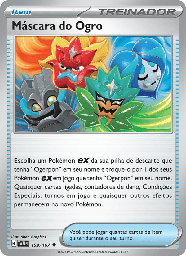 Máscara do Ogro, carta 159 de Máscaras do Crepúsculo