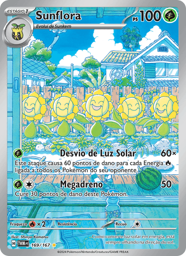Sunflora, carta 169 de Máscaras do Crepúsculo