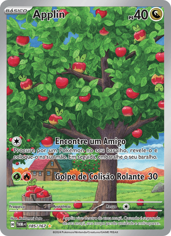 Applin, carta 185 di Máscaras do Crepúsculo