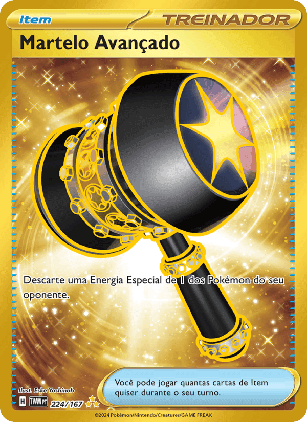 Martelo Avançado, card 224 from Máscaras do Crepúsculo