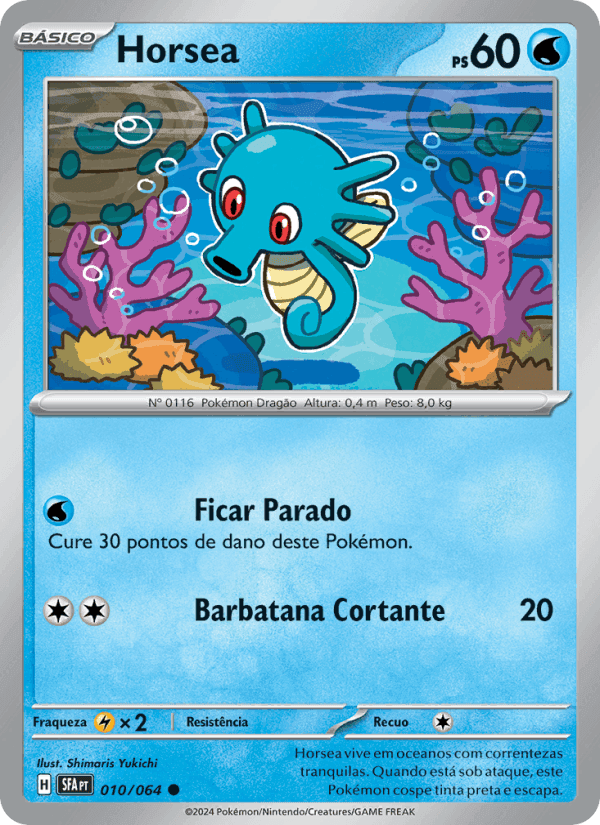 Horsea, carta 010 de Fábulas Nebulosas
