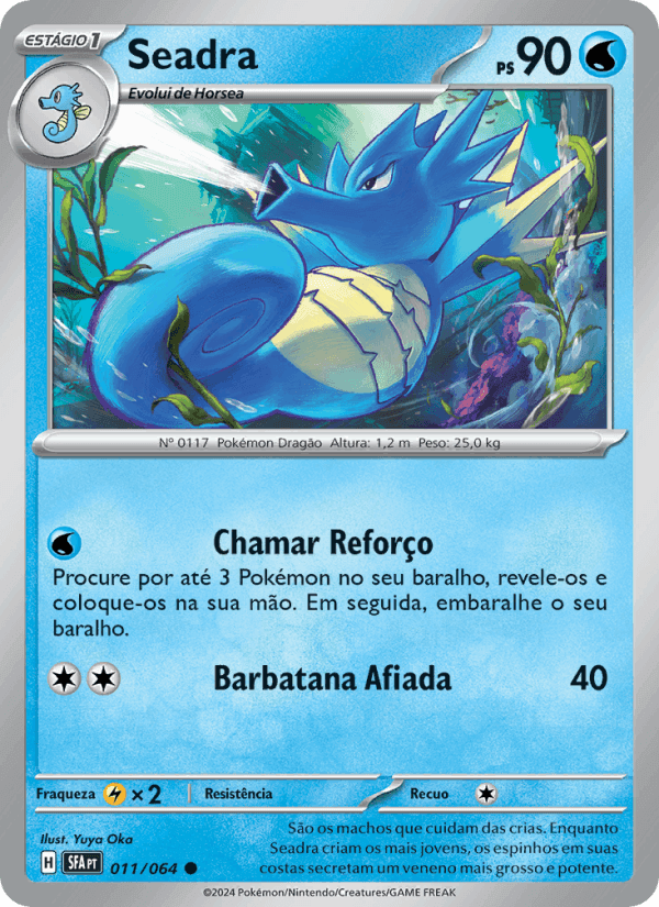 Seadra, carta 011 de Fábulas Nebulosas