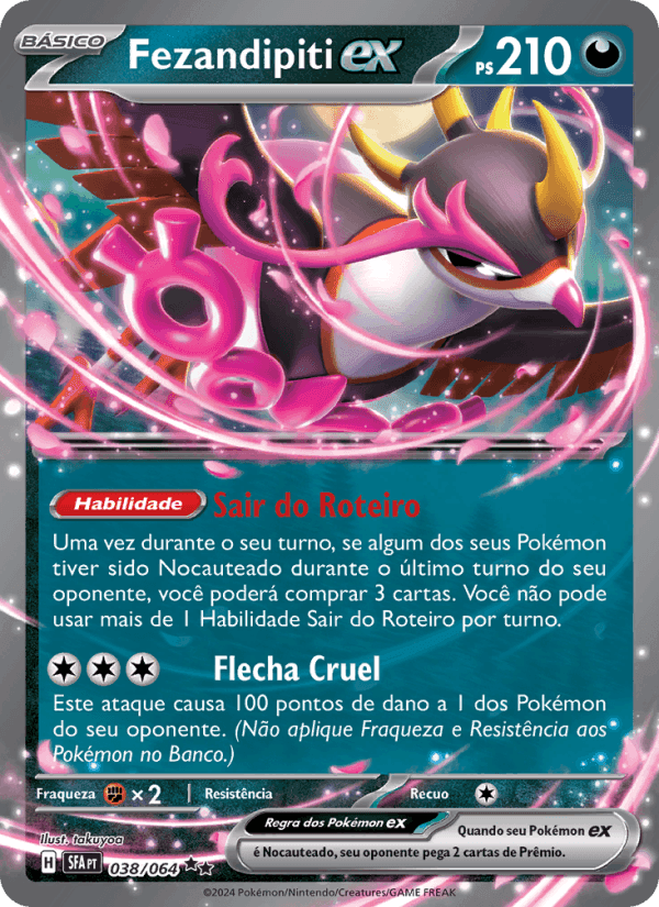 Fezandipiti ex, carta 038 de Fábulas Nebulosas