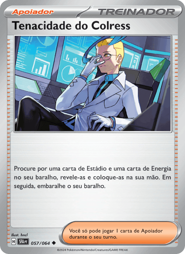 Tenacidade do Colress, card 057 from Fábulas Nebulosas
