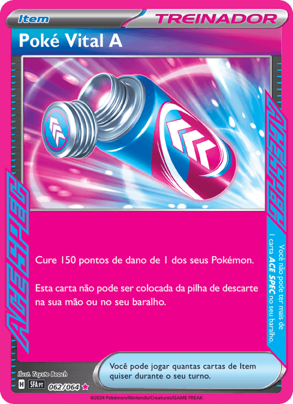 Poké Vital A, card 062 from Fábulas Nebulosas