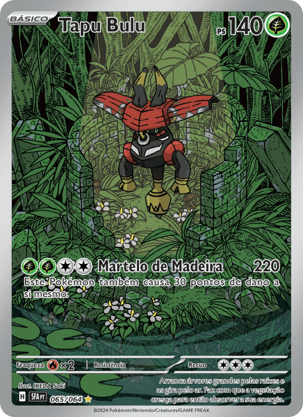 Tapu Bulu, card 065 from Fábulas Nebulosas