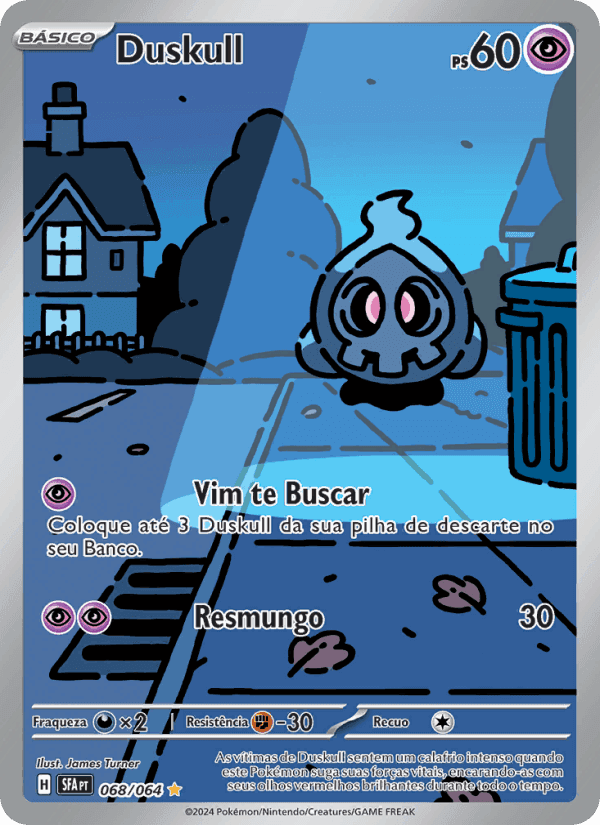 Duskull, card 068 from Fábulas Nebulosas