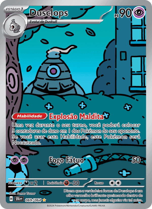 Dusclops, carta 069 de Fábulas Nebulosas