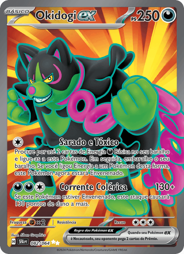 Okidogi ex, card 082 from Fábulas Nebulosas