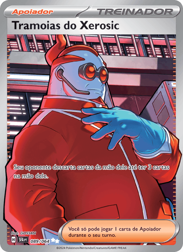Tramoias do Xerosic, card 089 from Fábulas Nebulosas