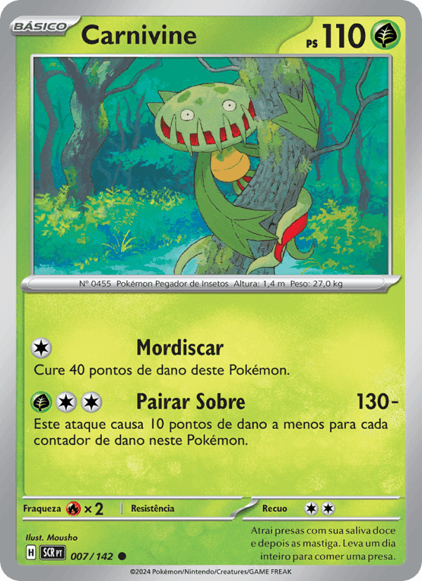 Carnivine, carta 007 di Coroa Estelar