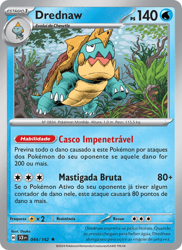 Drednaw, carta 044 di Coroa Estelar