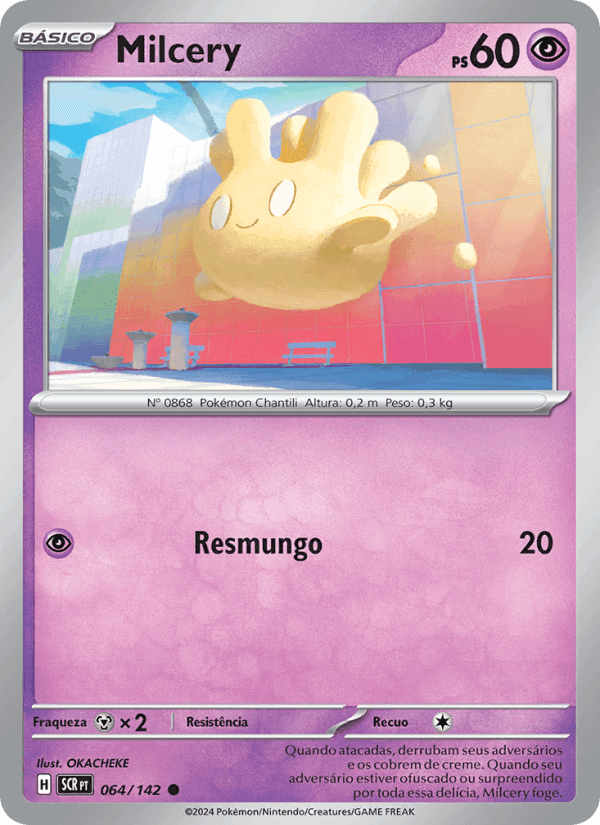 Milcery, card 064 from Coroa Estelar