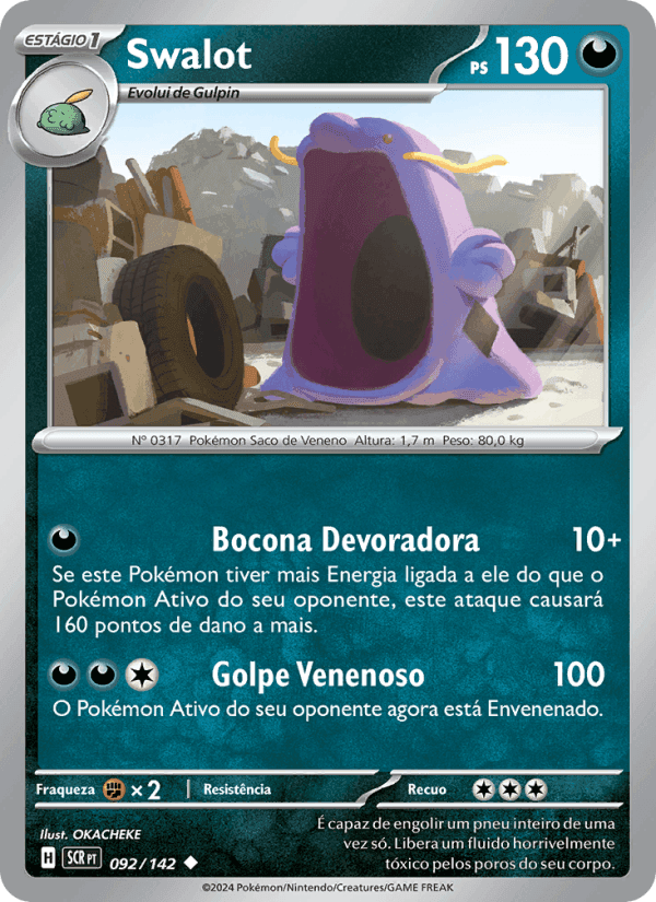 Swalot, carta 092 de Coroa Estelar