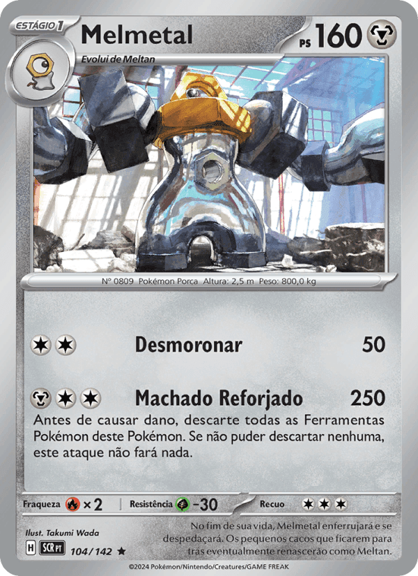Melmetal, carta 104 de Coroa Estelar
