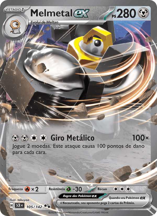 Melmetal ex, carta 105 de Coroa Estelar