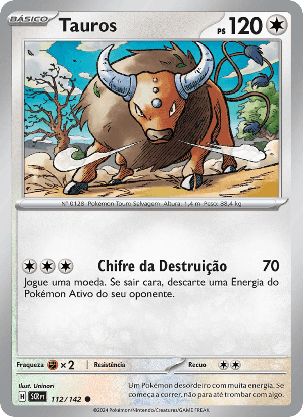 Tauros, carta 112 de Coroa Estelar