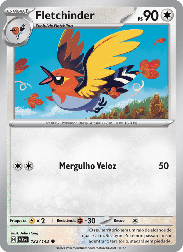Fletchinder, carta 122 di Coroa Estelar