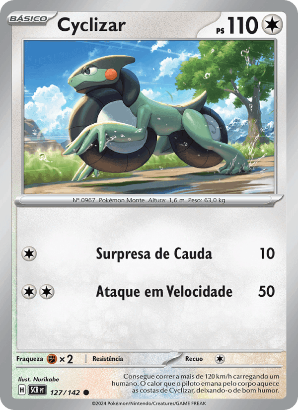 Cyclizar, card 127 from Coroa Estelar