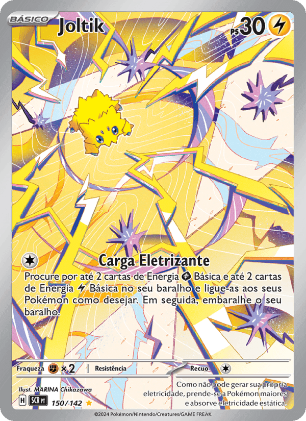Joltik, carte 150 de Coroa Estelar