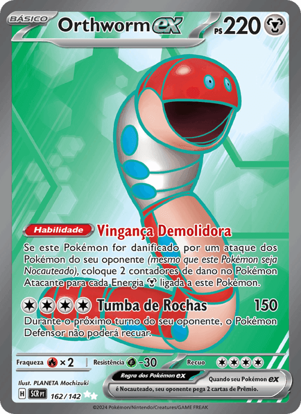 Orthworm ex, carta 162 di Coroa Estelar