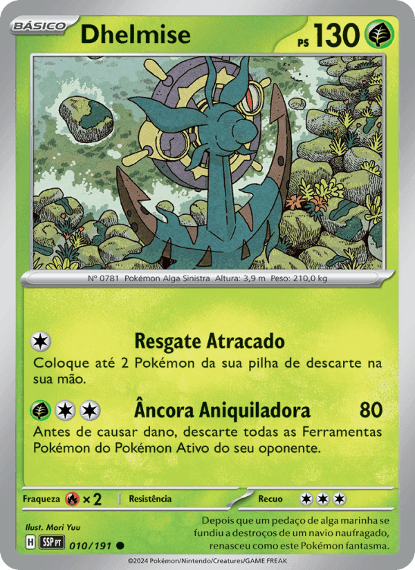 Dhelmise, carta 010 de Fagulhas Impetuosas